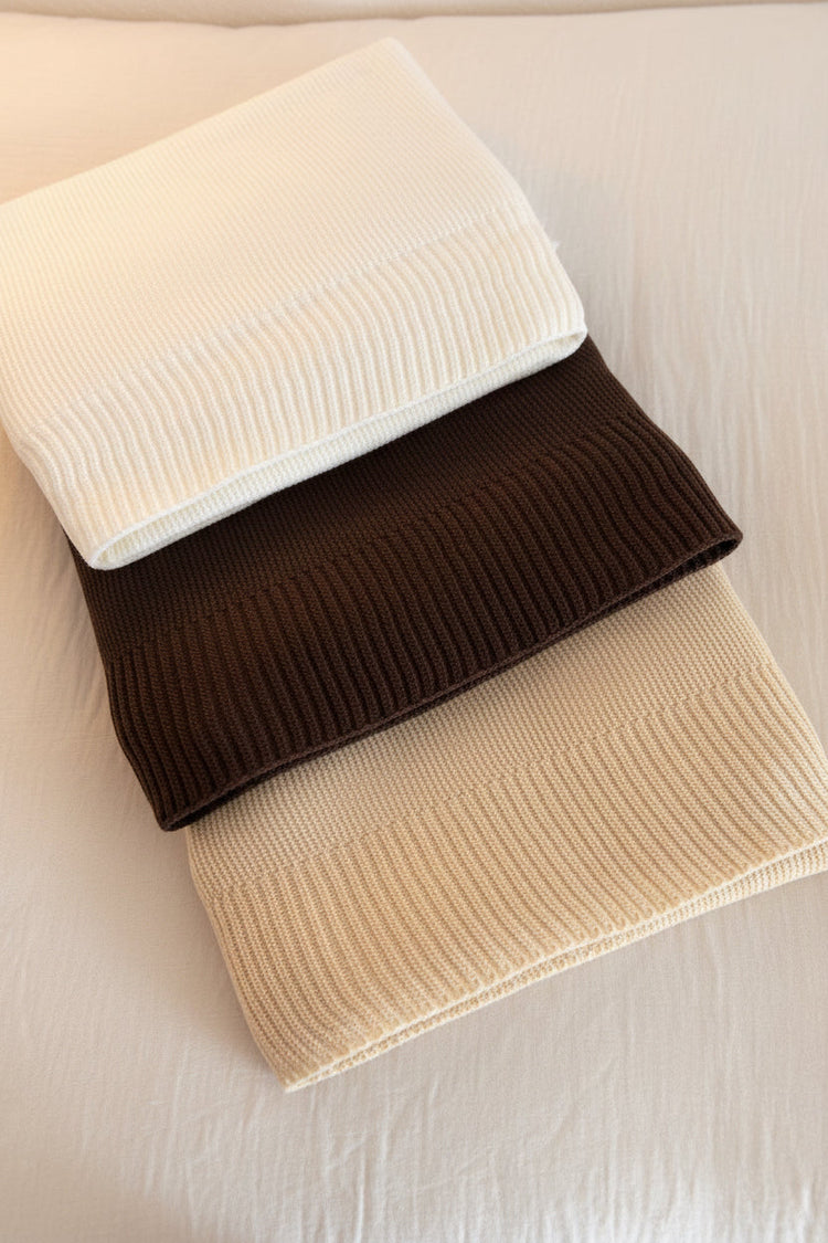Couverture en maille Maya