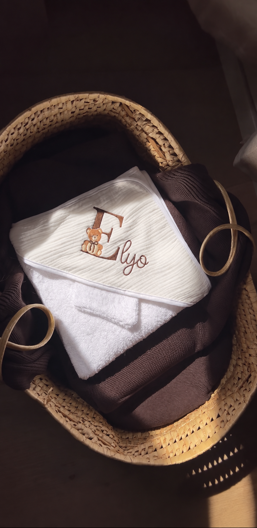 Cape de bain personnalisée